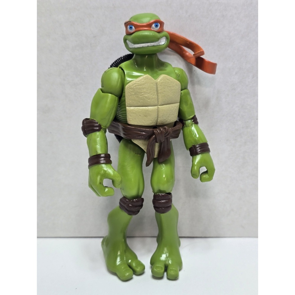 2006 TMNT Ninja Turtles CGI Animated Film Michelangelo Action Figure - 006